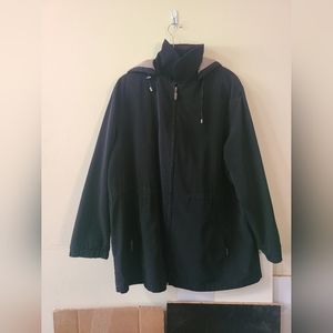 Gallery black wind jacket